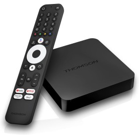 Thomson Streaming Box 240, 4K UHD, Google TV, Google Voice Control,WiFi, Googlecast Built-in