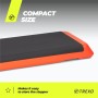 TREXO Aerobic Step para Ejercicios Cardio Fitness Altura Ajustable 10-15-20 cm Superficie Grande 109 x 41 cm Materiales