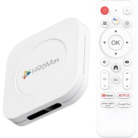 Android 14.0 TV Box 2025, LEFFOT M1 Plus 4K Ultra HD Smart Android TV Box with 4GB RAM + 32GB ROM, HDR10+, 2.4G & 5G Dual-Band