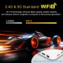 Android 14.0 TV Box 2025, LEFFOT M1 Plus 4K Ultra HD Smart Android TV Box with 4GB RAM + 32GB ROM, HDR10+, 2.4G & 5G Dual-Band