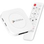 Android 14.0 TV Box 2025, LEFFOT M1 Plus 4K Ultra HD Smart Android TV Box with 4GB RAM + 32GB ROM, HDR10+, 2.4G & 5G Dual-Band