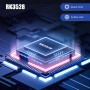 Android TV Box 13.0, Android Box 4GB RAM 32GB ROM, RK3528 Quad-Core, Soporte 2.4G/5G Dual WiFi, 100M Ethernet Ultral HD 8K TV