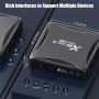 Android TV Box 13.0, Android Box 4GB RAM 32GB ROM, RK3528 Quad-Core, Soporte 2.4G/5G Dual WiFi, 100M Ethernet Ultral HD 8K TV