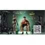 BSFIT Wall Ball Medicinal para Ejercicios de Funcional Fitness, Tonificación Muscular y Workout, Ideal para Gimnasio en Casa y