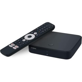 STRONG - Streaming Box Android TV + TDT 4K UHD - SRT420 - Chromecast Built-in - Compatible con la Asistencia Vocal Google -