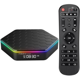 Android 12.0 TV Box, 4GB RAM 32GB Android Box ROM Allwinner H618 Quad Core 64-bit Support HD 6K/ 3D/ H.265 Ethernet 2.4/5G Dual