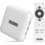 Android Smart Box TV 10.0 MECOOL KM2 Netflix Certificado Amlogic S905X2-B 4K Streaming Media Player Certificado Google 2G DDR4