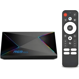 Android 14.0 TV Box, Android Box 2GB RAM 16GB ROM 1000M WIFI6 Ethernet 4K 8K HDR10 Chipset Allwinner H728, Soporte 2.4G/5.8G