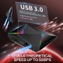 Android 14.0 TV Box, Android Box 2GB RAM 16GB ROM 1000M WIFI6 Ethernet 4K 8K HDR10 Chipset Allwinner H728, Soporte 2.4G/5.8G