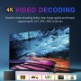Android 11.0 TV Box, Android Box 4GB RAM 32GB ROM S905W2 Quad-Core Arm Cortex-A35, soporta 2.4/5GHz Dual-Band WiFi 3D 4K
