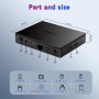 Android 11.0 TV Box, Android Box 4GB RAM 32GB ROM S905W2 Quad-Core Arm Cortex-A35, soporta 2.4/5GHz Dual-Band WiFi 3D 4K