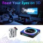 Android TV Box,Dulmssxy TV Box Android 13.0 4GB RAM 32GB ROM RK3528 Quad-Core 64bit Cortex-A53 Mali 450 MP2 GPU Support
