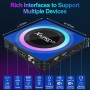 Android TV Box,Dulmssxy TV Box Android 13.0 4GB RAM 32GB ROM RK3528 Quad-Core 64bit Cortex-A53 Mali 450 MP2 GPU Support
