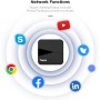 Android TV Box, Android 11.0 Box, 4GB RAM 64GB ROM S905W2 Quad-Core GPU Mali-G31 Smart TV Box Support 2.4G/5G Dual-Band WiFi BT