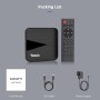 Android TV Box, Android 11.0 Box, 4GB RAM 64GB ROM S905W2 Quad-Core GPU Mali-G31 Smart TV Box Support 2.4G/5G Dual-Band WiFi BT