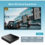 TV Box, T9 Android 9.0, 4GB RAM/32GB ROM RK3318 Quad-Core Media Box Soporte 2.4GHz/5.0GHz WiFi 64 bits H.265 Bluetooth 4.0 DLNA