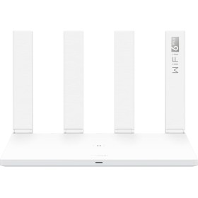HUAWEI WiFi AX3, Router inalámbrico Dual Band Gigabit Wi-Fi 6 AX3000, 4 Puertos GE Auto adaptativos WAN/LAN, Seguridad HomeSec™,