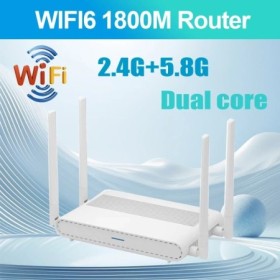 Enrutador Gigabit WIFI6 de 1800M, enrutador de red completa de banda D