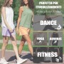 ATRACTIVOLL Camiseta de Tirantes Deportiva Mujer, Camiseta sin Mangas de Fitness, Racerback Mesh Ligera Transpirables Deportivo