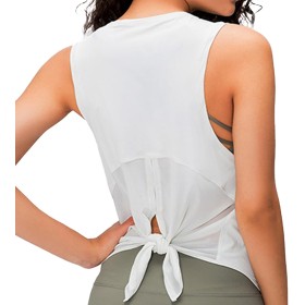 ATRACTIVOLL Camiseta de Tirantes Deportiva Mujer, Camiseta sin Mangas de Fitness, Racerback Mesh Ligera Transpirables Deportivo