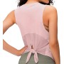 ATRACTIVOLL Camiseta de Tirantes Deportiva Mujer, Camiseta sin Mangas de Fitness, Racerback Mesh Ligera Transpirables Deportivo