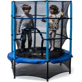 Cama elástica Infantil ATAA 140 - Trampolín para niños y niñas con Red de Seguridad Ideal para Interior y Exterior