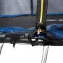Cama elástica Infantil Trampolín de Gran tamaño para niños y niñas con Red de Seguridad, Ideal Exterior, Disponible en 2