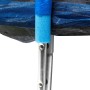 Cama elástica Infantil Trampolín de Gran tamaño para niños y niñas con Red de Seguridad, Ideal Exterior, Disponible en 2