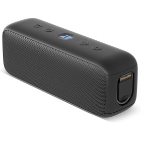 BOGASING G6 Altavoz Bluetooth Portátil, Altavoces Potente con Radiador Pasivo Extendido, Impermeable IPX6, 35 Horas, AUX, TF,