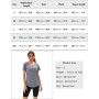 Wayleb Camiseta Deportivo Mujer Camiseta de Manga Corta Camiseta Holgada de Secado Rápido Camisetas de Malla Mujer Yoga Fitness