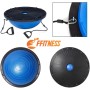 Balance Half Ball (Ø 60 cm) | Pelota hinchable de media bola | Fitness Trainer para yoga Pilates funcional fisioterapia | con