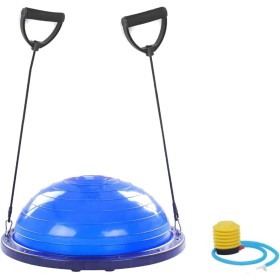 Balance Half Ball (Ø 60 cm) | Pelota hinchable de media bola | Fitness Trainer para yoga Pilates funcional fisioterapia | con