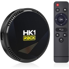 Android TV Box,HK1 Android 12.0 Allwinner H618 Quadcore 4GB RAM 32GB ROM GPU Mali-G31 MP2 Soporte 8K 3D 1080P 2.4/5.0GHz WIFI6