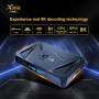 Android TV Box 14.0, X96Q Pro+ con 2GB RAM 16GB ROM Bluetooth 5.0 y 2 Puertos USB 6K/8K Resolución HD Soporte 2.4 GHz/5 GHz WiFi