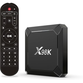 Android Box 13.0, Android TV Box 4GB RAM 32GB ROM RK3528 Quad-Core Arm Cortex-A53 Support WiFi6 BT5.0 10/100M LAN Enternet