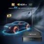 Android Box 13.0, Android TV Box 4GB RAM 32GB ROM RK3528 Quad-Core Arm Cortex-A53 Support WiFi6 BT5.0 10/100M LAN Enternet