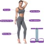 COVVY - Cuerda elástica para Abdominales, para ejercitar la Pierna, Abdomen y Culturismo, para Entrenamiento de Yoga