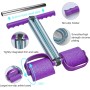 COVVY - Cuerda elástica para Abdominales, para ejercitar la Pierna, Abdomen y Culturismo, para Entrenamiento de Yoga