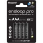 eneloop Pro, Pilas Recargables AA/Mignon, Paquete de 4, Capacidad de mín. 2500 mAh, Pilas Ni-MH, Listas para Usar, Recargables