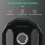SPORTNOW Juego de 2 Discos de Pesas Olímpicas Hierro Fundido Placas de Pesas con Orificio de 5 cm para Barra o Mancuernas