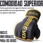 EVO Fitness Guantillas MMA Hombre Mujer Artes Marciales Mitts Grappling Sparring Guantes MMA Muay Thai Guantillas Saco Boxeo
