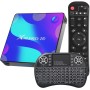 WEILY Android 11.0 TV Box, Smart Box 4GB RAM 32GB ROM RK3318 Quad-Core 64bit Cortex-A53, Box Android TV 4k Soporte 2.4GHz/ 5GHz