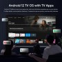 Android TV Box 12.0, ADDCOLOR x8plus h618 4GB + 64GB IR admite 2.4GHz / 5ghz WiFi 6 Bluetooth 4k / 6k búsqueda de Voz Android TV