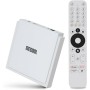 MECOOL KM2 Plus Deluxe Android TV Box, HDR 10+ 4K Dolby Vision Display, Google Netflix Certificado Prime Voice Assistant Video