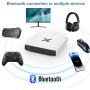 Android TV Box 4GB RAM 32GB ROM Quad 4-Core, Compatible Con Videos 3D 4K UHD H.265, 2.4G/5G WiFi Doble Banda, Bluetooth 5.0,