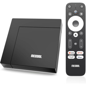 Android TV Box 12.0, MECOOL KM9 Pro MAX Smart TV Box 2GB 32GB Certificado Netflix Google Asistente Dolby Audio, GTV Box 4K