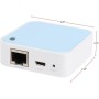 TP-Link TL-WR1502X Router WiFi 6 para el Hogar y los Viajes, Router AX1500 Mbps Bi-Banda, Repetidor Exterior, VPN, WPA3, Puerto