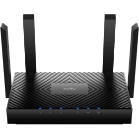 Cudy Router Wi-Fi 6 de Doble Banda AX3000, 802.11ax, 160 MHz, MU-MIMO, OFDMA, WireGuard, OpenVPN, WPA3, WR3000