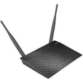 ASUS RT-N12E - Router inalámbrico N300 (modo punto de acceso/repetidor), negro