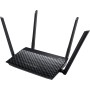 ASUS RT-N12E - Router inalámbrico N300 (modo punto de acceso/repetidor), negro